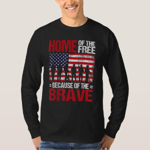 T-shirt Accueil De La Liberté À Cause Du Brave Vétérinaire