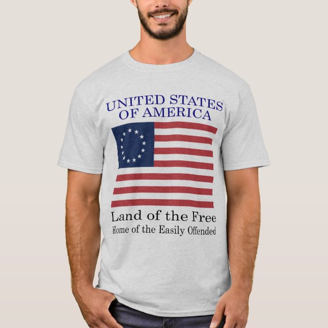 T-shirt Accueil de l'offensé facile (Devant)