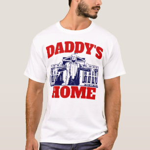 T-shirt Accueil de papa Président Trump 2024 Maison de pap