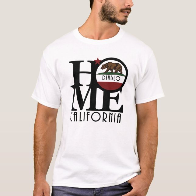 T-shirt ACCUEIL Diablo Californie (Devant)