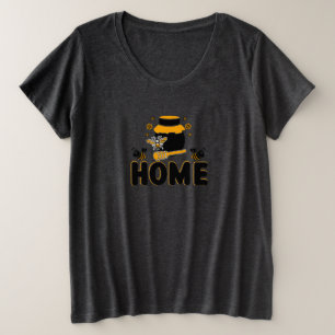 T-shirt "ACCUEIL" en pot d'abeille et de miel