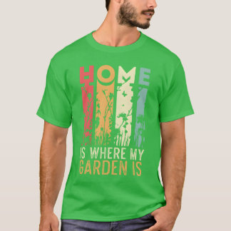 T-shirt Accueil est Jardin Dédié Mère Cadeau garçon