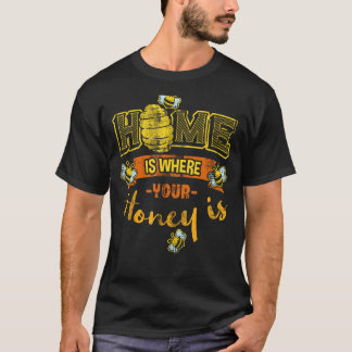 T-shirt Accueil Est Où Votre Miel Est Chemise Beekeepers C