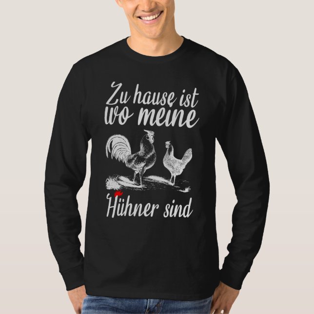 T-shirt Accueil Est Qui Mes Poulets Sont Des Agriculteurs  (Devant)