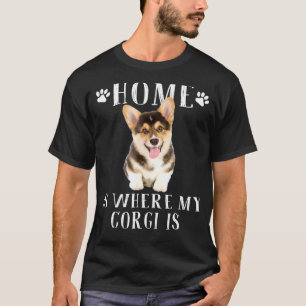 T-shirt Accueil Où Est Mon Corgi