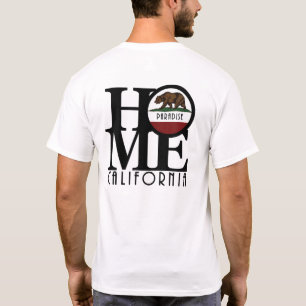 T-shirt ACCUEIL Paradise Californie