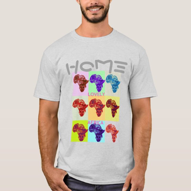 T-shirt Accueil Pays BEAUCOUP AFRIQUE (Devant)