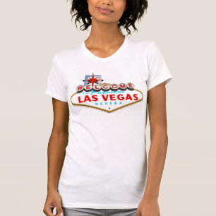 T-shirt Accueil pièce en t vers Las Vegas fabuleux, Nevad