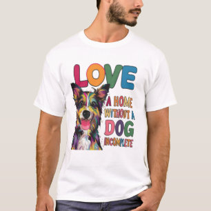 T-shirt Accueil sans chien incomplet