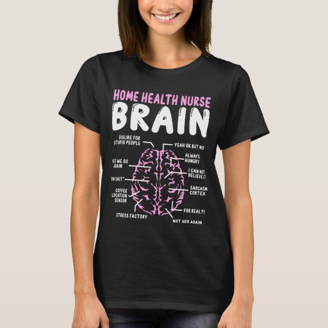 T-shirt Accueil Santé Infirmière Sac Accessoires Infirmièr (Devant)