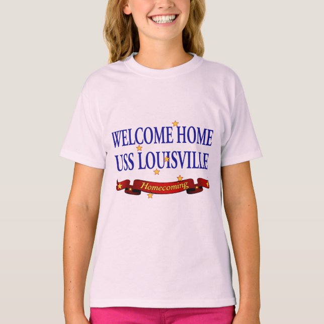 T-shirt Accueil USS Louisville (Devant)