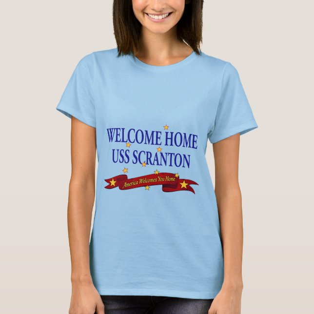 T-shirt Accueil USS Scranton (Devant)