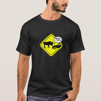 T-shirt Accueil vers l'Alaska - humour d'Alaska