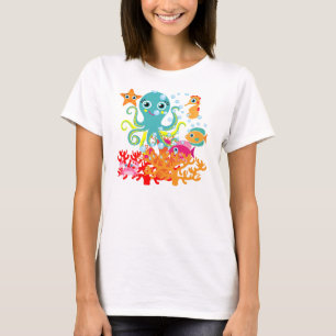 T-shirt Accueil vers l'océan