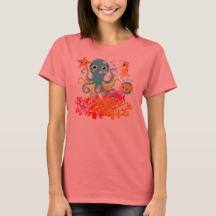 T-shirt Accueil vers l'océan