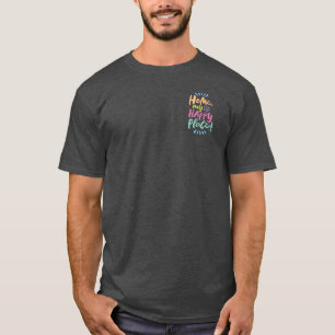 T-shirt ACCUEILLE mon Happy Place ! Cosy Confort Zone - Hé