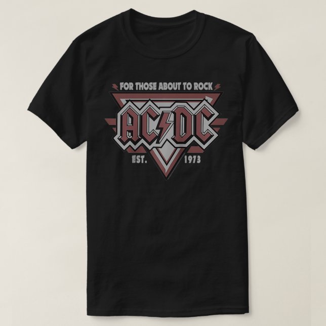 T-shirt ACDC - Est (Design devant)