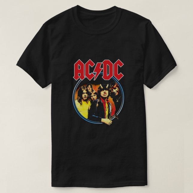 T - Shirt ACDC Highway to Hells Album Band (Design vorne)