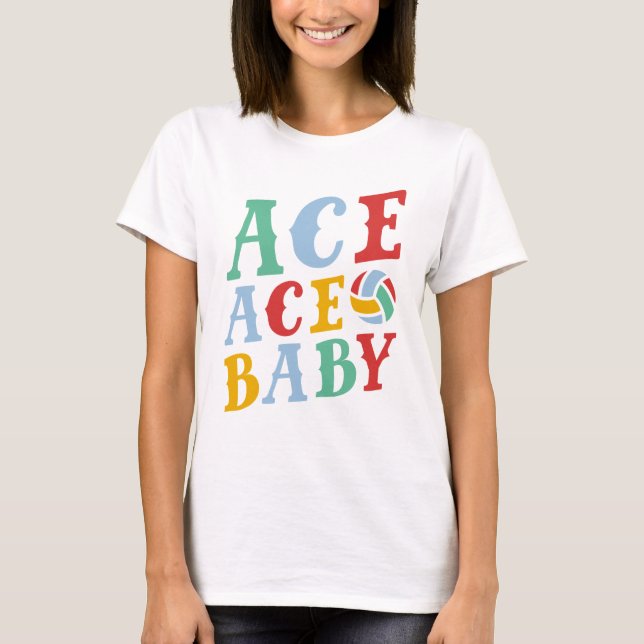 T-shirt Ace Ace Baby (Devant)