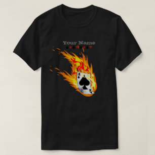 T-shirt Ace de pique personnalisé