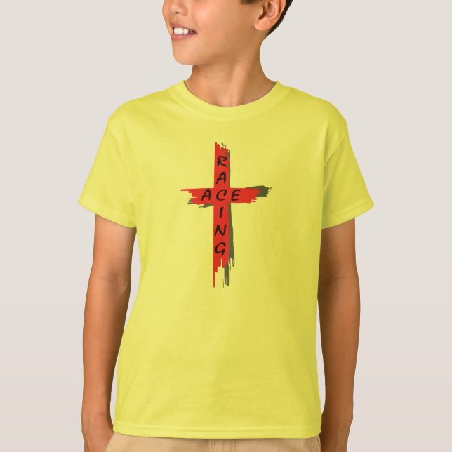 T-shirt Ace Racing (Enfants) logo officiel Tee (Devant)