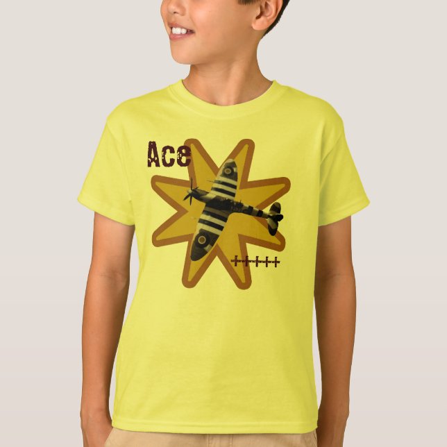 T-shirt Ace Spitfire - enfants (Devant)