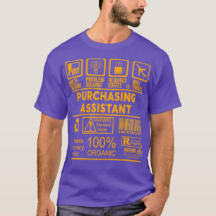 T-SHIRT ACHAT ASSISTANT NICE DESIGN