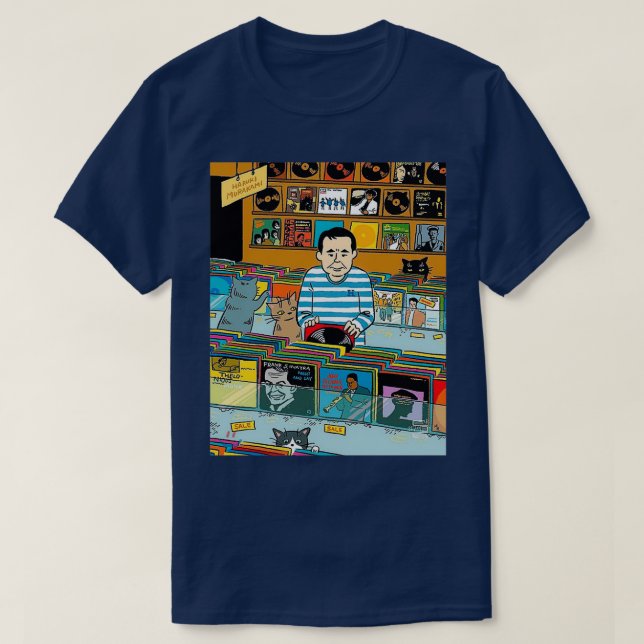 T-shirt achat de disque (Design devant)