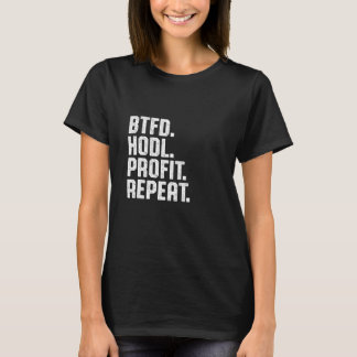 T-shirt Acheter La Baisse De Profit Répéter Btfd Bitcoin B