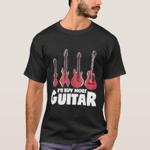 T-shirt Acheter Plus Guitare Ukelele Basse Électrique Gui 