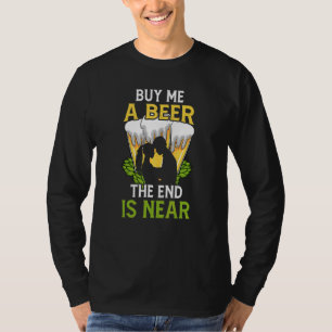 T-shirt Acheter Une Fin De Bière Est Près De Groom Bachelo