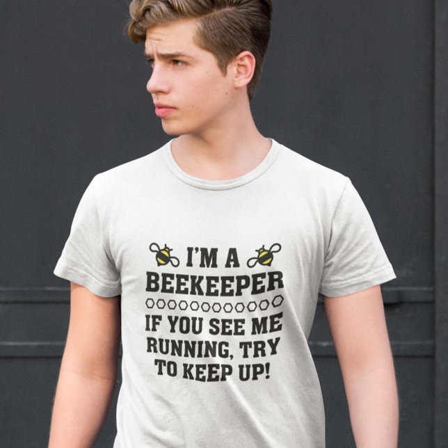 T-shirt Acheteur d'abeilles en cours (Créateur téléchargé)