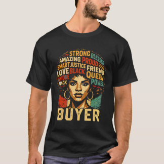 T-shirt Acheteur Mois de l'histoire des Noirs Art de fiert
