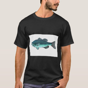 T-shirt Achigan à grande bouche poisson de combat