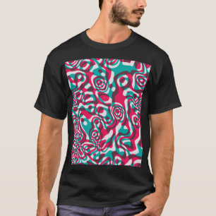 T-shirt Acide Psychédélique Arrière - plan sans Seamless F