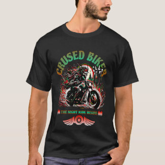 T-shirt Acier rebelle : L'art des vélos concassés