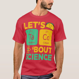 T-shirt Acos Bout Science Cinco De Mayo Enseignant amusant