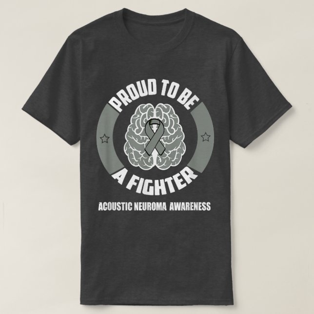 T-shirt Acoustic Neuroma Awareness Shirt Proud To Be A Fig (Design devant)