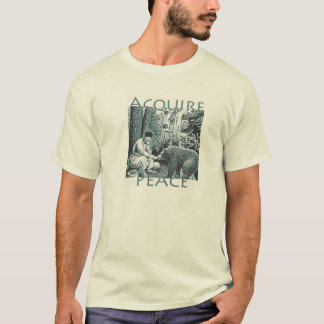 T-shirt Acquérez la paix - Seraphim de St de Sarov et