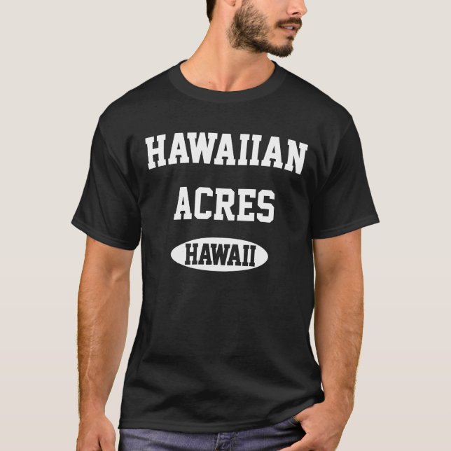 T-shirt Acres hawaïens Hawaii (Devant)