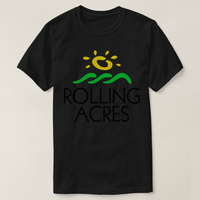 T-shirt Acres roulants Mall Defunct Akron Ohio 12 (Design devant)