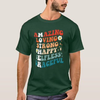 T-shirt Acronyme de la mère signifiant douce Mère Citation