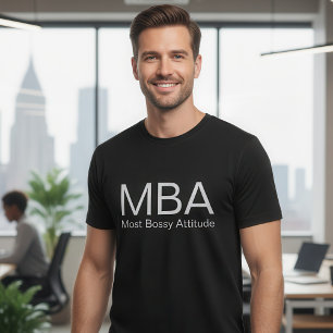 T-shirt Acronyme d'un MBA drôle