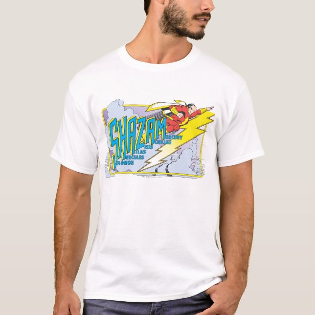 T-shirt Acronyme Shazam 2 (Devant)