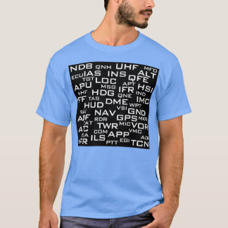T-shirt Acronymes avioniques