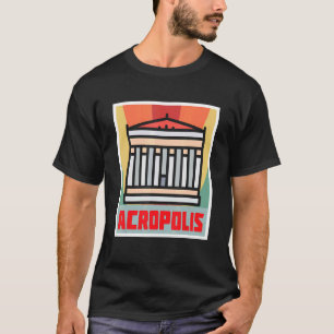 T-shirt Acropole du Parthénon Athènes Ville grecque Grèce 