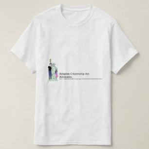 T-shirt Actes de citoyenneté d'adopté
