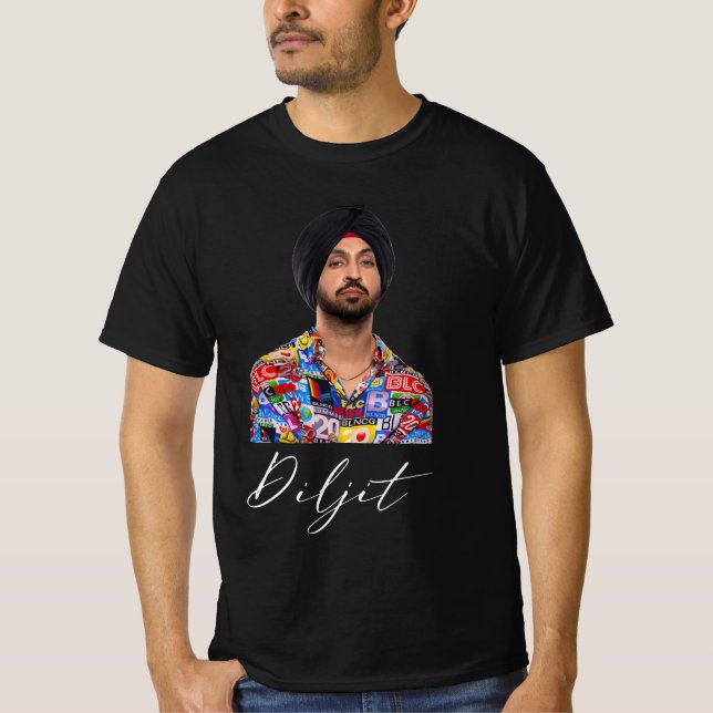 T-shirt Acteur Diljit dosanjh (Devant)