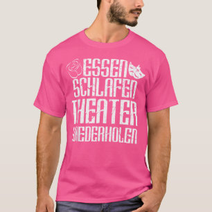T-shirt Acteur théâtral Musical Opera Cadeau