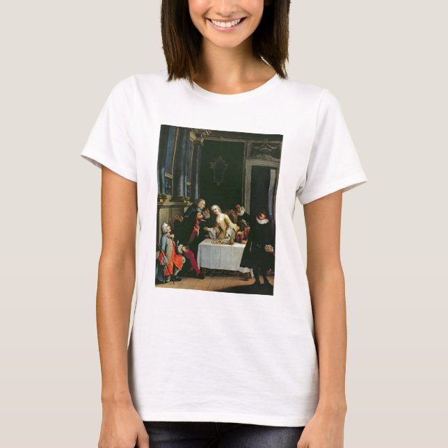 T-shirt Acteurs de bande dessinée (Devant)